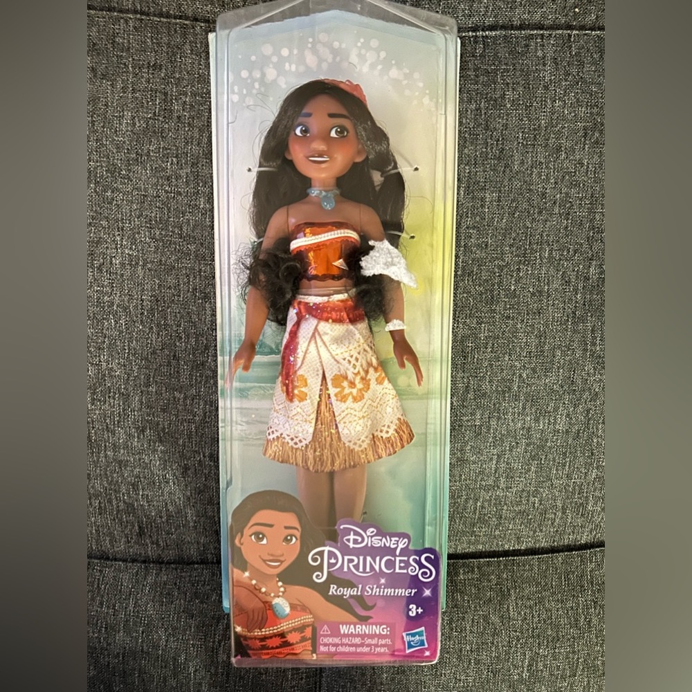 🆕 Moana Disney Princess Royal Shimmer Doll